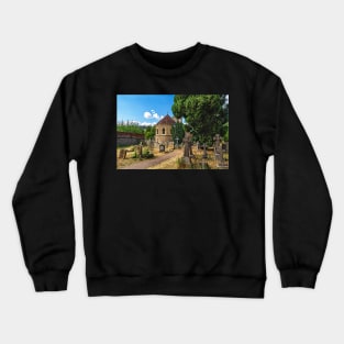 The Churchyard at Goring Parish Church Crewneck Sweatshirt